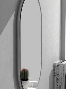 OVAL WD2932-2 MIRROR LED WHITE MATT FRAME