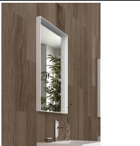 CLEVER WD2917-2W MIRROR WHITE MATT 118X60