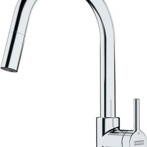 LINA PULL-OUT KITCHEN MIXER CHROME