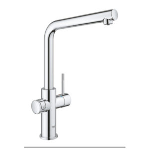 BLUE HOME KITCHEN MIXER CHROME