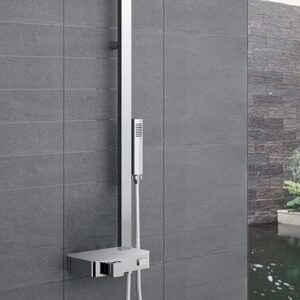 FLOW EASY2TK SHOWER COLUMN THERMOSTATIC CHROME