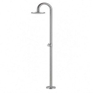 NIO OUTDOOR SHOWER MIXER C6207B BRUSHED S/STEEL