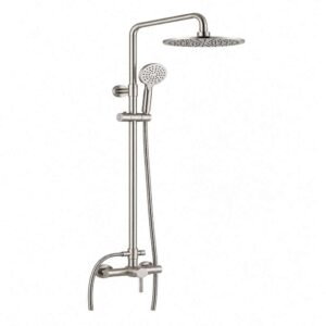 SS SHOWER COLUMN C6331SS BRUSHED S/STEEL