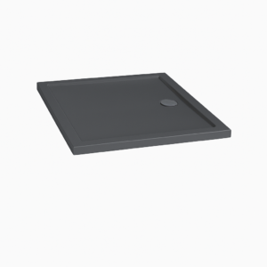 OLYMPIC SHOWER TRAY OLN804-29 80X80X4.5 GREY