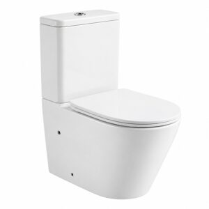 RIMLESS TWO-PIECE TOILET 6002B WHITE