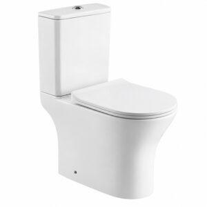 RIMLESS TWO-PIECE TOILET 6217A WHITE