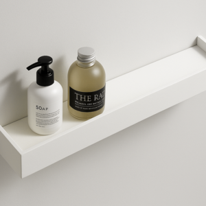 WD01169 SHELF WHITE MATT 50X10X8