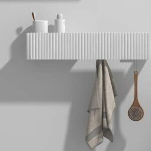 WD01202 SHELF WHITE MATT 60X13X13