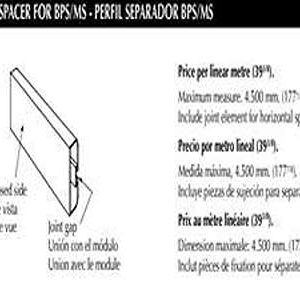 700029890 DRAWER SPACER 120CM