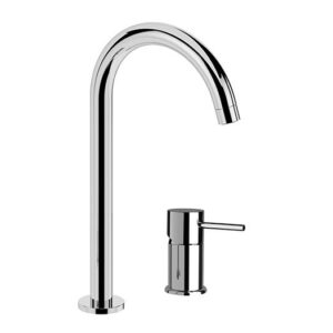 X STYLE 2HOLE LONG BASIN MIXER X57L VISUAL INOX