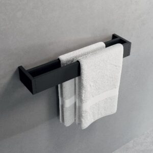 DOUBLE TOWEL RAIL 45 R90AKFPS0245-H BLACK MATT