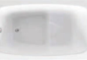 BABY TWO BATH 125X70X45 BAT12070-A SHINY WHITE