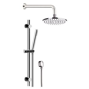 WELLNESS KIT SHOWER SET MIXER SDS01LO20 BRUSHED BLACK CHROME