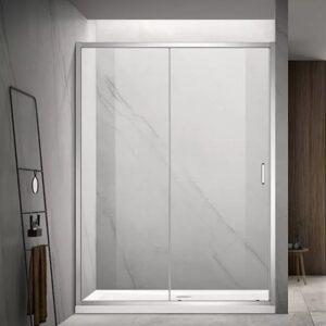 NAA6121 AQUA SLIDING 150X200 CLEAR POLISHED SILVER