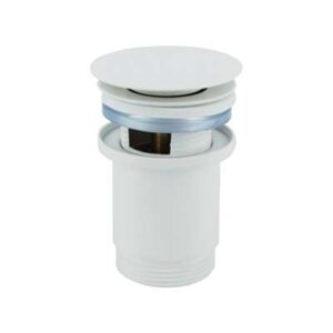 A392 BASIN POP UP WASTE WITH OVERFLOW WHITE