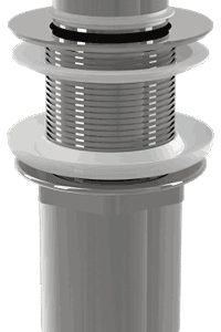 A395 BASIN POP UP WASTE WITHOUT OVERFLOW CHROME