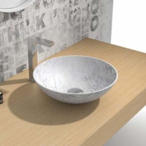 WD38499N BASIN 40X12 CREAM MARFIL