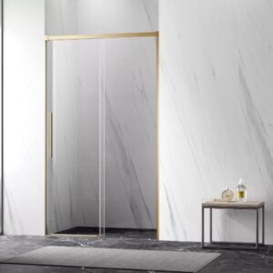 NNY6121A-6 SLIDING DOOR 160X200 CLEAR BRUSHED NICKEL