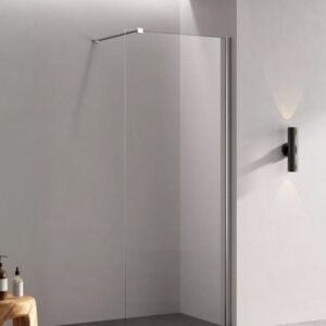 NNY6310A-6 SLIDING PANEL 80X200 CLEAR BRUSHED NICKEL
