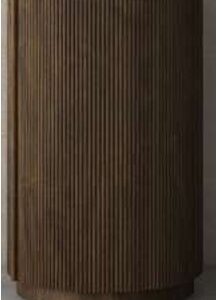 KL813002-40A CABINET 40X40X77 BLACK WALNUT LACQUERED