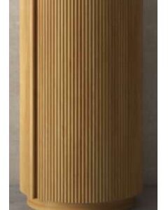 KL813002-40B CABINET 40X40X77 WALNUT LACQUERED