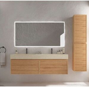 KL813026-150 CABINET 150X50X51.8 WALNUT LACQUERED