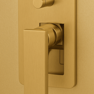 ABSOLUTE MIXER EXTERNAL PART AU09E BRUSHED GOLD
