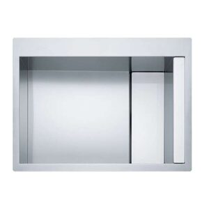 CRYSTAL LINE CLV 210 SINK INOX CRYSTAL WHITE
