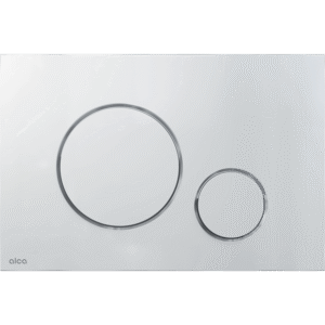 M672 FLUSH PLATE CHROME MATT
