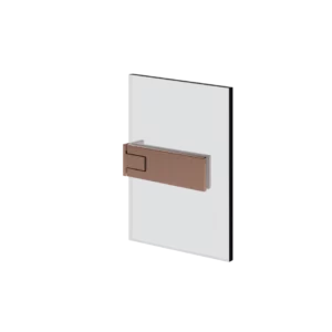 SHOWER OUTFIT DIAMANTATO WALL GLASS HINGE 67601-708