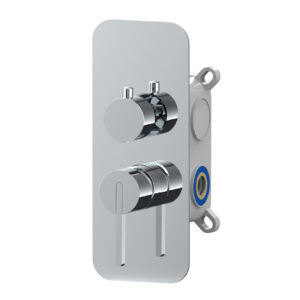 SINGLE LEVER 2-WAY CONCEALED MIXER 01EMP350CR02O77 CHROME