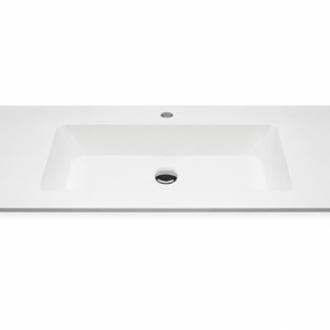 DAISY BASIN WD38405F WHITE MATT 80X46
