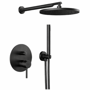 X STYLE SHOWER MIXER X09S02UFM20 BRUSHED BLACK CHROME