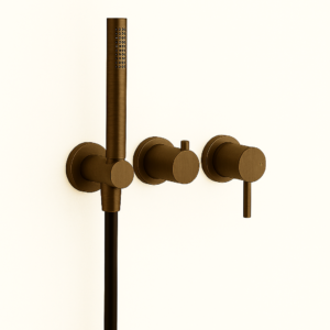 316 WALL MOUNTED SHOWER MIXER WITH HANDSHOWER 54039-761