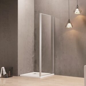 NAA6310 AQUA SIDE PANEL 80X200 CLEAR POLISHED SILVER