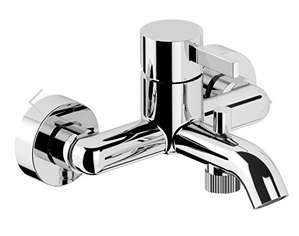 METRICA SINGLE LEVER BATH MIXER MC05 VISUAL INOX