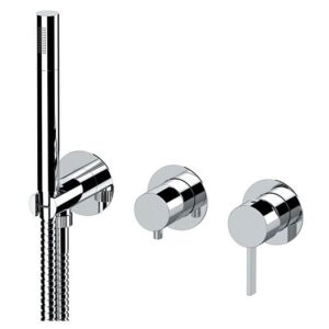 METRICA BUILT IN SHOWER MIXER MC97D2PWB VISUAL INOX