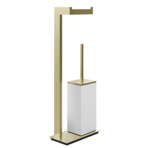 RETTANGOLO STANDING SET ROLL HOLDER BRUSH HOLDER 20933-727