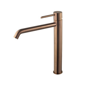 ROUND HIGH BASIN MIXER 100291662 BRUSHED COPPER
