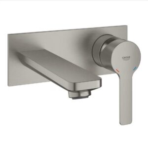 LINEARE BASIN MIXER WALL 2HOLE M-SIZE 19409DC1 SUPERSTEEL