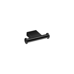 ACADEMIA DOUBLE BATH ROBE HOOK 21818/M116 BLACK MATT