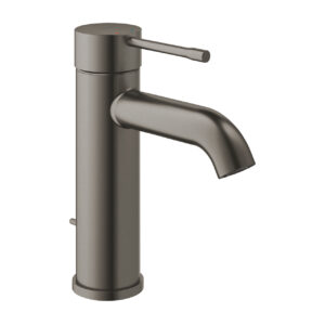ESSENCE SINGLE LEVER BASIN MIXER 24171AL1 BRUSHED HARD GRAPHITE