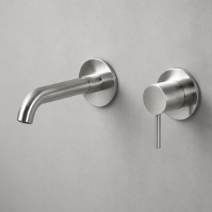 X STYLE BASIN MIXER WALL X15P VISUAL INOX