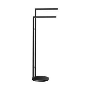 TOWEL STAND 0519-M116 MATT BLACK
