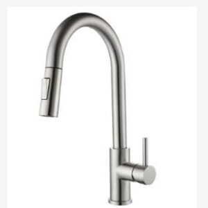 NIO KITCHEN MIXER PULL OUT E00FEC96BC BRUSHED S/STEEL