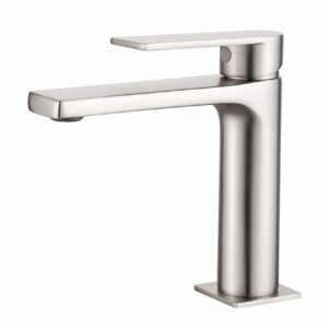 ALPHA BASIN MIXER SHORT 01ALP108NI SATIN NICKEL