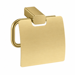 LOUNGE PAPER ROLL HOLDER LN60 HIGH BRASS PVD