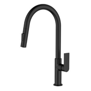 ALPHA PULL-OUT KITCHEN MIXER BLACK