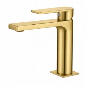 ALPHA BASIN MIXER SHORT 01ALP108OC BRUSHED GOLD