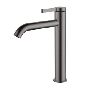 URBAN FLOW HIGH SINGLE LEVER BASIN MIXER 01URF120GM GUN METAL